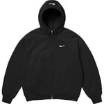 Supreme Supreme Nike Zip Up Hooded Sweatshirt (SS25) - Black
