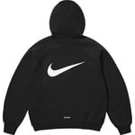Supreme Supreme Nike Zip Up Hooded Sweatshirt (SS25) - Black