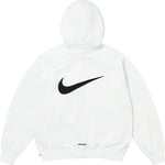 Supreme Supreme Nike Zip Up Hooded Sweatshirt (SS25) - White