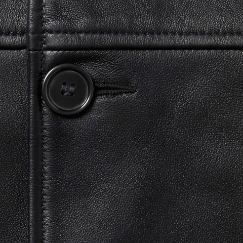 Supreme®/Schott® Leather Car Coat - Supreme