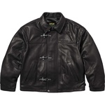 Supreme Supreme Schott Leather Clip Jacket (SS25) - Black