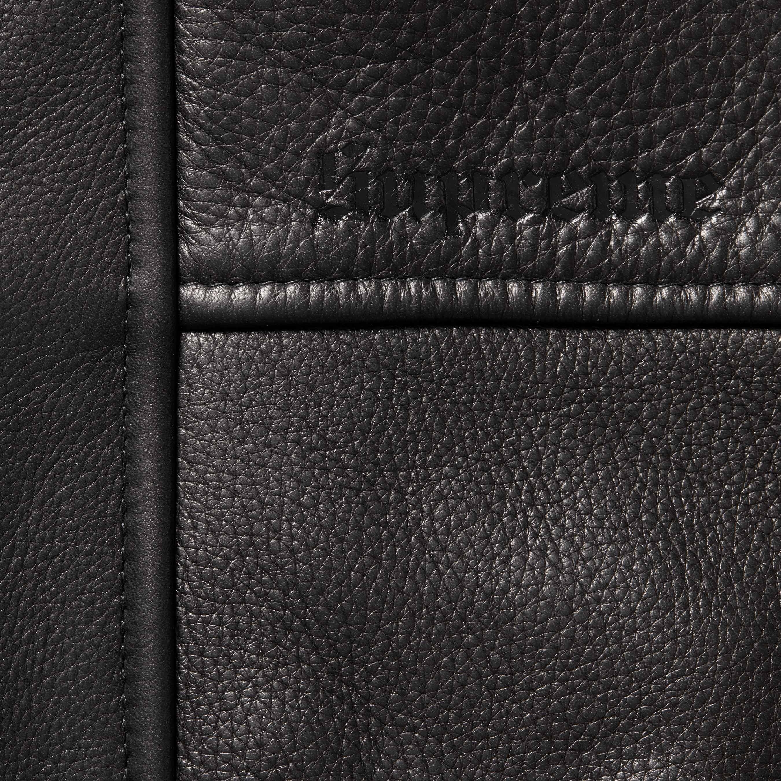 Supreme Supreme Schott Leather Clip Jacket (SS25) - Black - $998