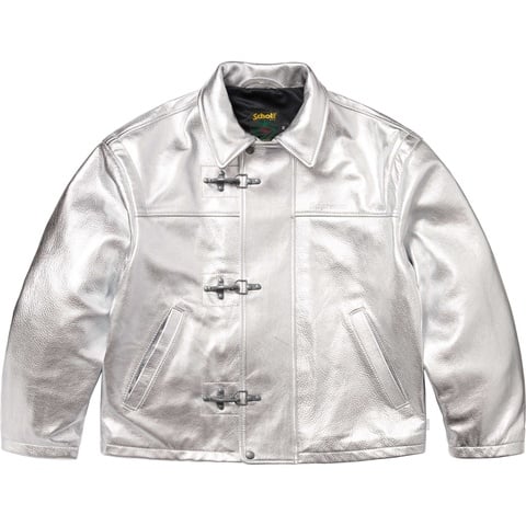 Supreme®/Schott® Leather Clip Jacket - Supreme