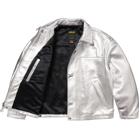 Supreme®/Schott® Leather Clip Jacket - Supreme