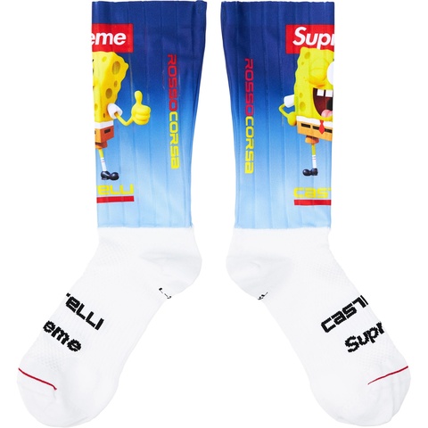 Supreme®/SpongeBob SquarePants Castelli® Cycling Sock (1 Pack