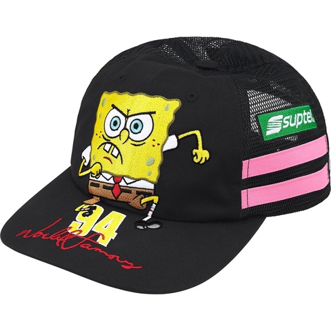 Supreme Supreme®/SpongeBob SquarePants Jeff Hamilton Mesh Back 6-Panel - Black