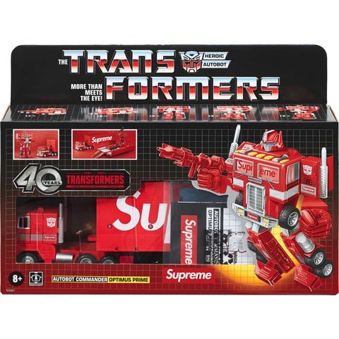 Supreme Supreme®/Transformers G1 Optimus Prime Figure - Red