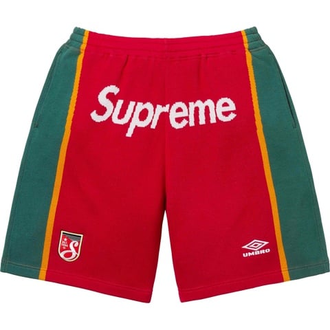 Supreme Supreme®/Umbro® Knit Soccer Short - Red
