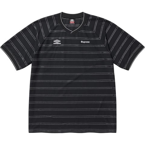 Supreme Supreme®/Umbro® Stripe Soccer Jersey - Black