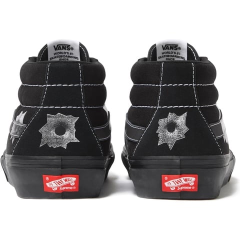 Supreme®/Vans®/Nate Lowman Skate Grosso Mid - Supreme
