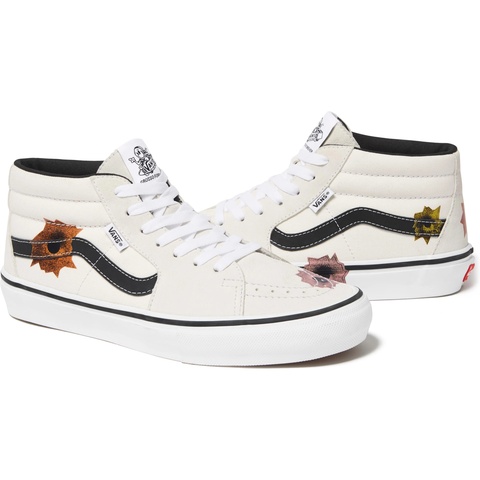 Supreme Supreme®/Vans®/Nate Lowman Skate Grosso Mid - Natural