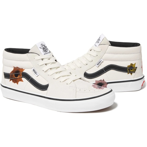 Supreme Supreme®/Vans®/Nate Lowman Skate Grosso Mid - Natural