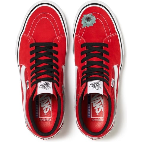 Supreme®/Vans®/Nate Lowman Skate Grosso Mid - Supreme
