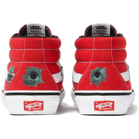 Supreme®/Vans®/Nate Lowman Skate Grosso Mid - Supreme