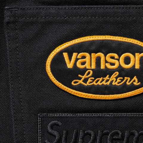 Supreme Supreme®/Vanson Leathers® Cordura® Cotton Pant - Black