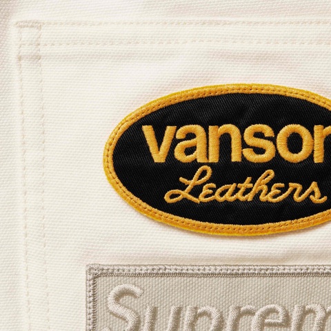 Supreme Supreme®/Vanson Leathers® Cordura® Cotton Pant - White