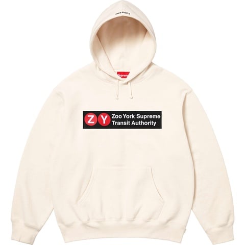 Supreme Supreme/Zoo York Hooded Sweatshirt - Natural