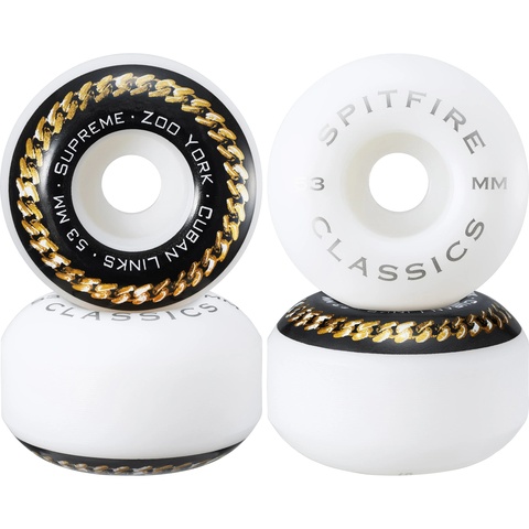 Supreme/Zoo York/Spitfire® Cuban Links Classic Wheels (Set of 4