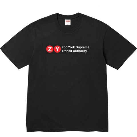 Supreme Supreme/Zoo York Transit Tee - Black