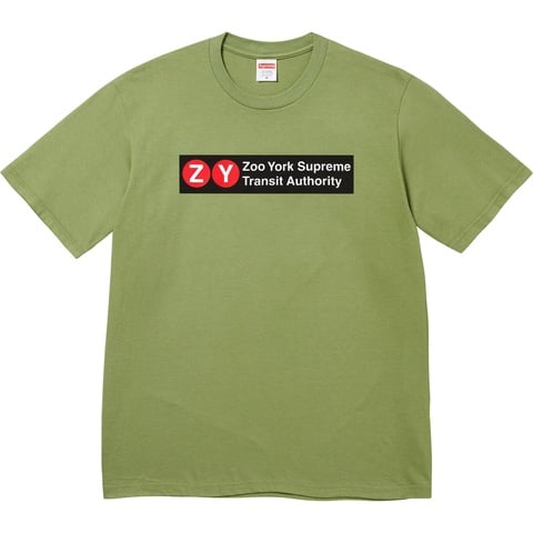 Supreme Supreme/Zoo York Transit Tee - Moss