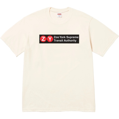 Supreme Supreme/Zoo York Transit Tee - Natural