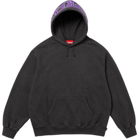 Supreme Team 94 Hooded Sweatshirt - Black