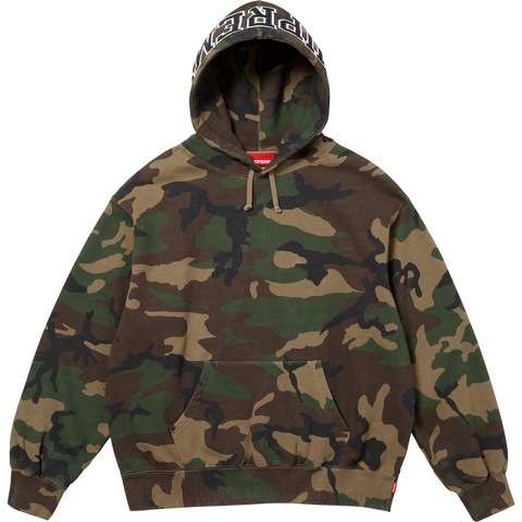 Supreme Team 94 Hooded Sweatshirt - Woodland Camo