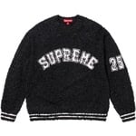 Supreme Textured Arc Sweater (SS25) - Black
