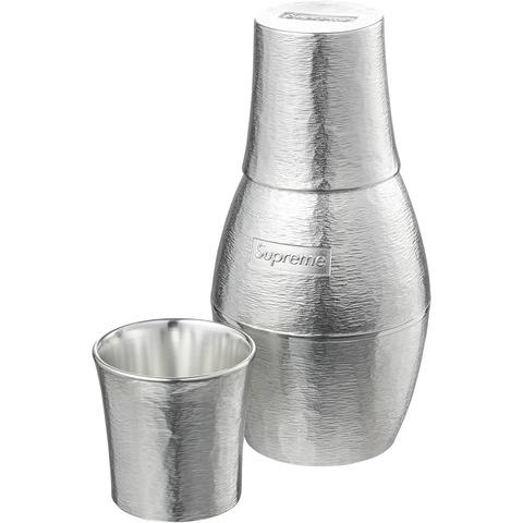 Supreme Tin Sake Set - Silver