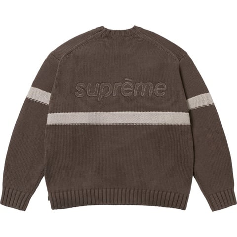 Tonal Appliqué Sweater - spring/summer 2025 - Supreme
