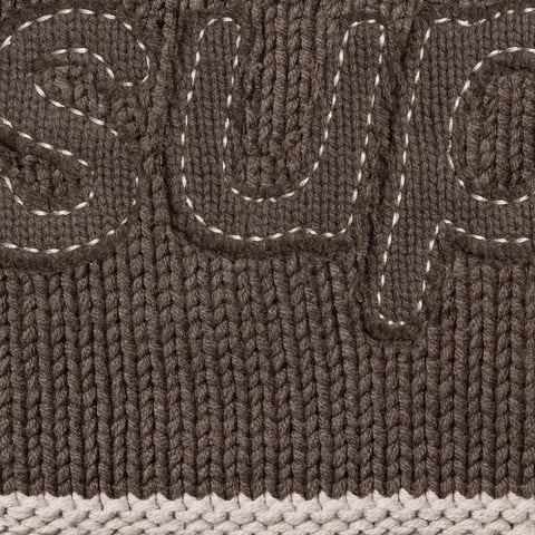 Tonal Appliqué Sweater - spring/summer 2025 - Supreme