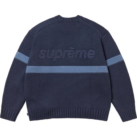 Tonal Appliqué Sweater - spring/summer 2025 - Supreme