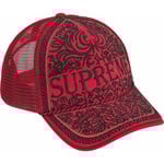 Supreme Vaquero Mesh Back 5-Panel (SS25) - Red