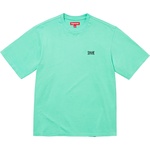 Supreme Warm Up Washed S S Top (SS25) - Aqua