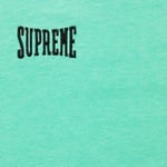 Supreme Warm Up Washed S S Top (SS25) - Aqua