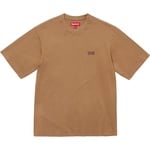 Supreme Warm Up Washed S S Top (SS25) - Brown