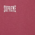 Supreme Warm Up Washed S S Top (SS25) - Maroon
