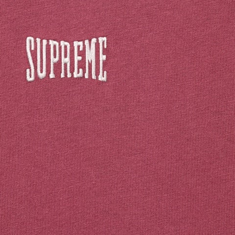 Supreme Warm Up Washed S/S Top - Maroon