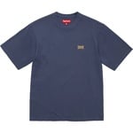 Supreme Warm Up Washed S S Top (SS25) - Navy