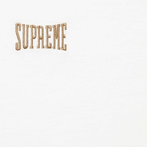 Supreme Warm Up Washed S/S Top - White