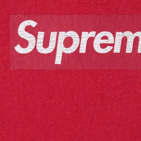 Washed Box Logo Crewneck - spring/summer 2025 - Supreme