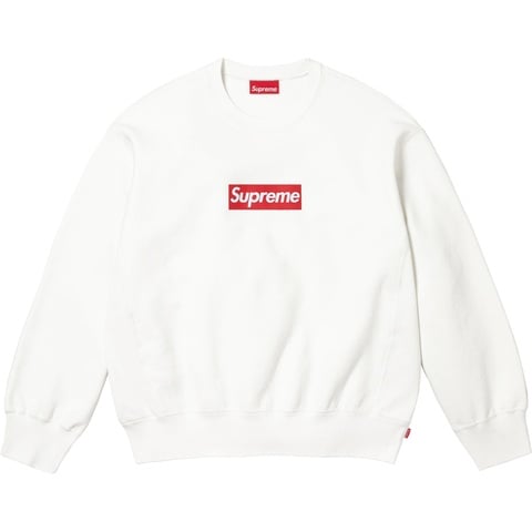 Washed Box Logo Crewneck - spring/summer 2025 - Supreme