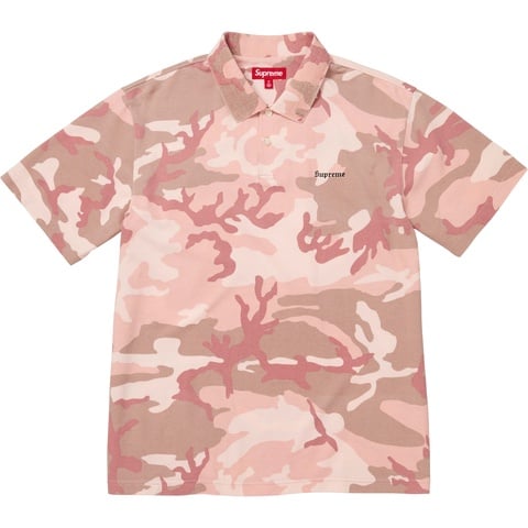 Washed Camo Polo - spring/summer 2025 - Supreme
