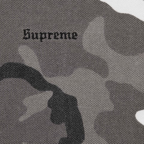 Washed Camo Polo - spring/summer 2025 - Supreme