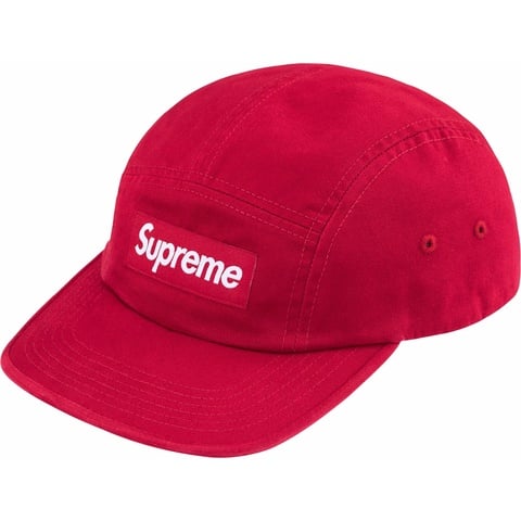 Washed Chino Twill Camp Cap - spring/summer 2025 - Supreme
