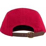 Supreme Washed Chino Twill Camp Cap (SS25) - Red