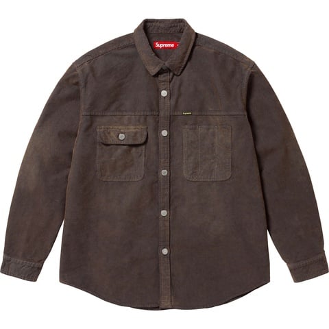 Washed Corduroy Shirt - spring/summer 2025 - Supreme