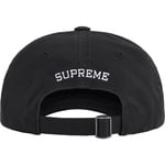 Supreme Wings Logo 6-Panel (SS25) - Black