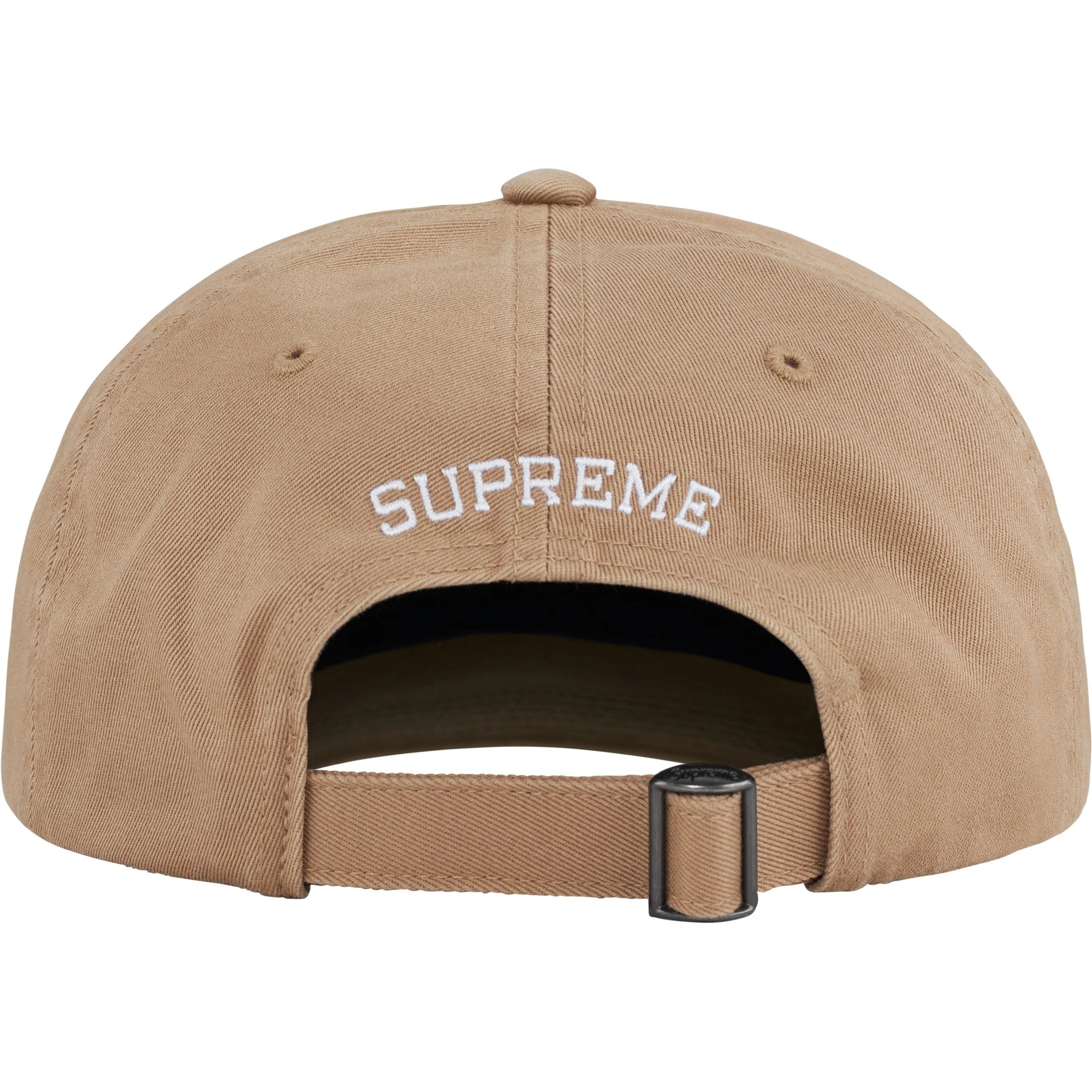 Supreme Wings Logo 6-Panel (SS25) - Tan - $48