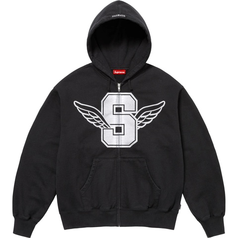 トップス Supreme Wings Zip Up Hooded M Supreme Wings Zip Up Hooded Sweatshirt Dark Blue Men's - SS25 - US